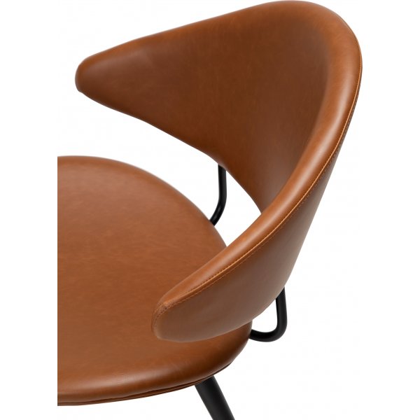 Chaise de salle à manger Napoléon - PU marron Chaise de salle à manger Napoléon - PU marron