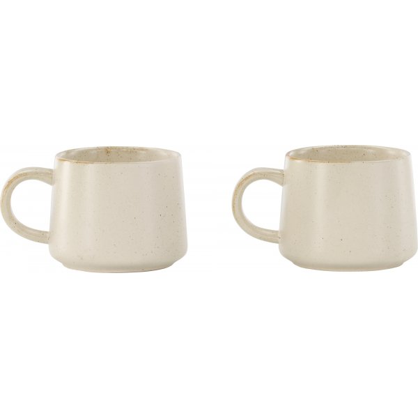 Active tekopp Ø9 cm - Beige/Svart Active tekopp Ø9 cm - Beige/Svart