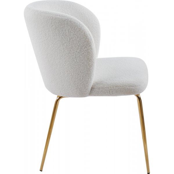 Matgrupp Genova bouclè - Förlängningsbart bord med 4st stolar Matgrupp Genova bouclè - Förlängningsbart bord med 4st stolar