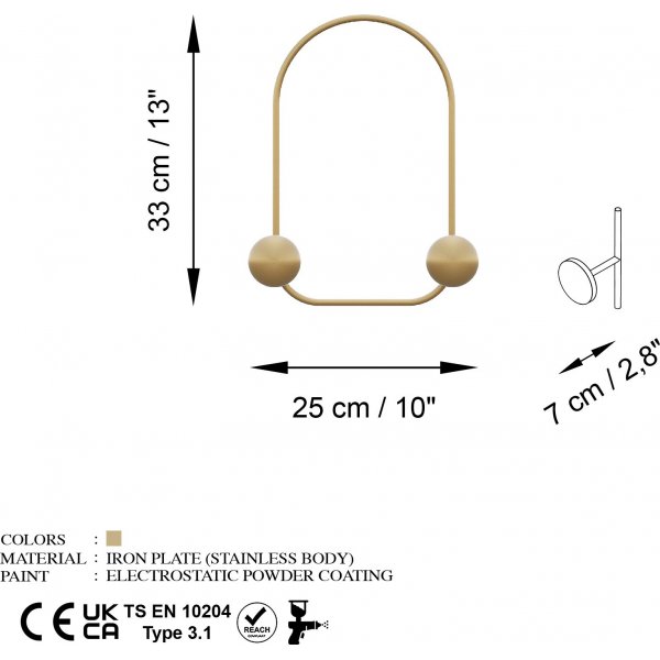Frog klädhängare - Guld Frog klädhängare - Guld