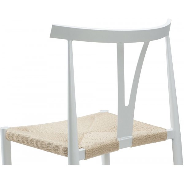 Alfa stol - Vit / rotting Alfa stol - Vit / rotting