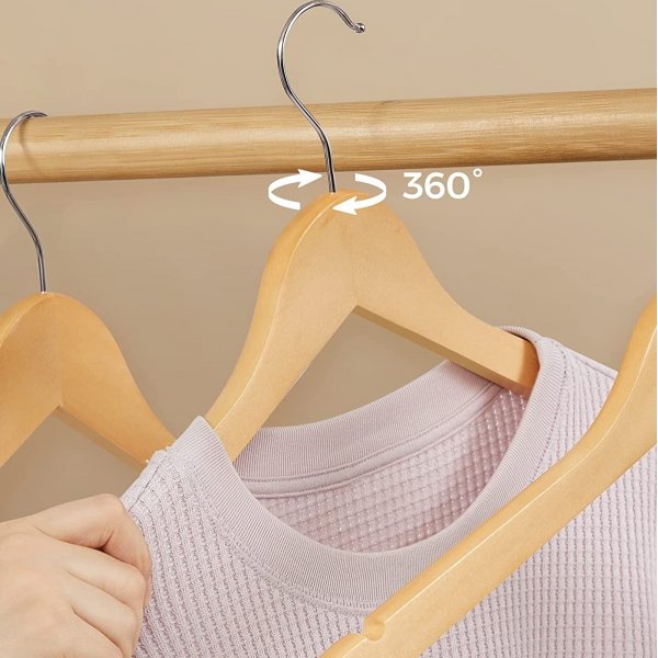 Kldgalge, tr, 44,5 cm, 30-pack - Beige