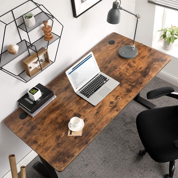 Plateau de bureau Eleonore 140 x 70 cm - Marron