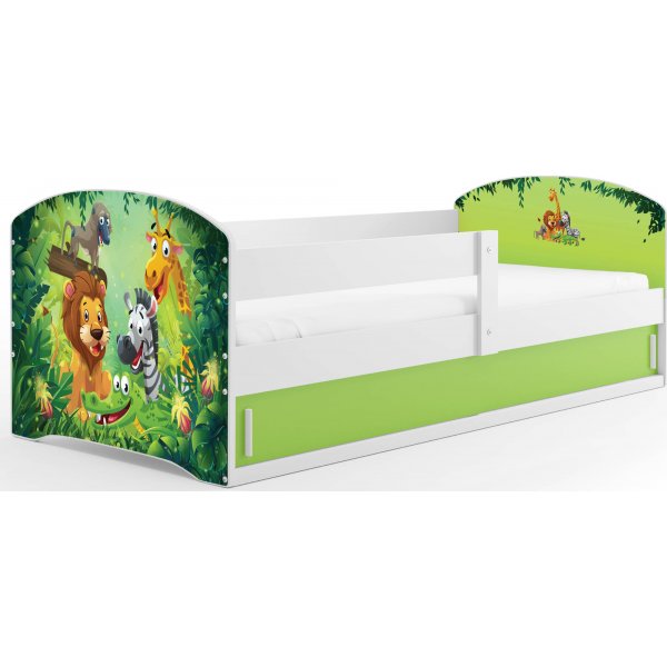 Vejle barnsäng med förvaringsfack 80 x 160 cm - Valfri sticker & färg Vejle barnsäng med förvaringsfack 80 x 160 cm - Valfri sticker & färg