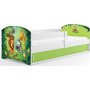 Vejle barnsng med frvaringsfack 80 x 160 cm - Valfri sticker & frg