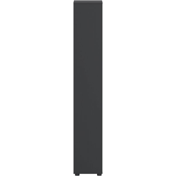 Bibliothèque haute Sign à 4 portes - Gris mat/hickory Bibliothèque haute Sign à 4 portes - Gris mat/hickory