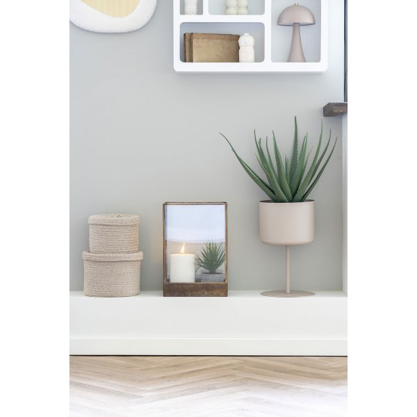 Aloe Vera konstvxt - H:51 cm - Grn