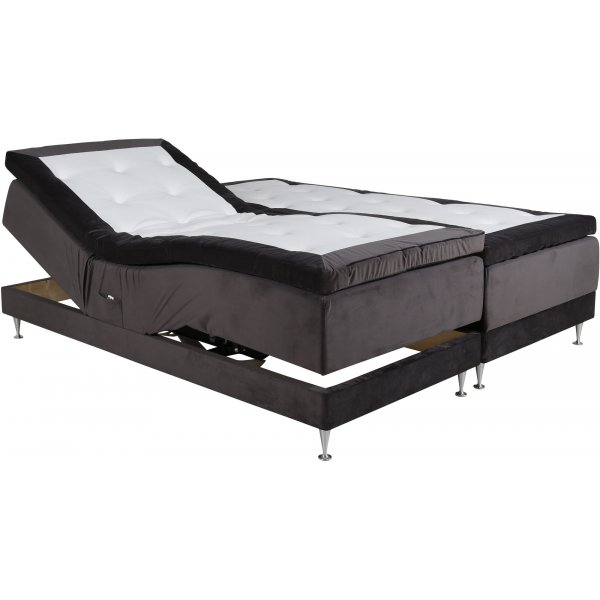 Vansbro sng 180 x 200 cm Fast - Mrkgr sammet