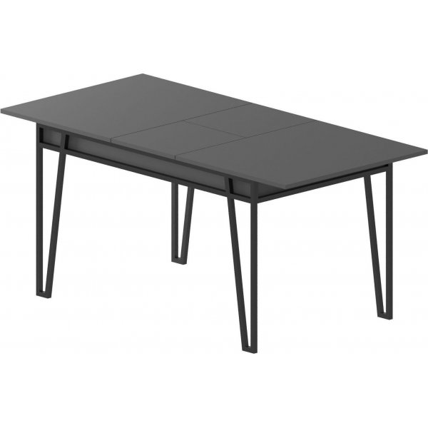 Table à manger Pal 132-170 cm - Anthracite Table à manger Pal 132-170 cm - Anthracite