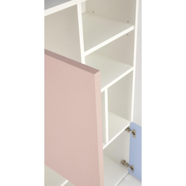 Bibliothèque Fati H161 cm - Multicolore Bibliothèque Fati H161 cm - Multicolore