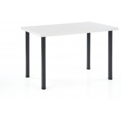 Buno matbord 120 cm - Vit/svart