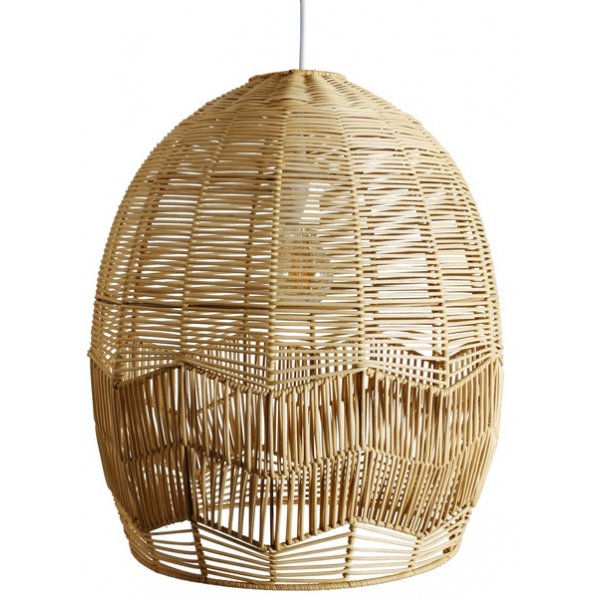 Rotting lampskrm 43x38 cm - Natur