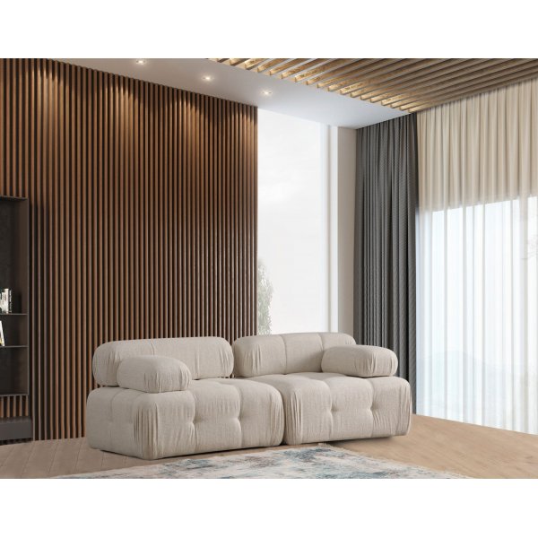 Blanca 2-sits soffa - Beige