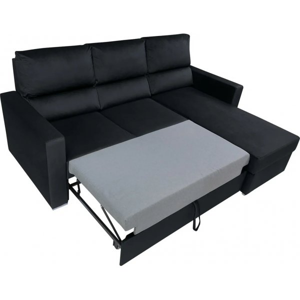 Canapé-lit Morant - Noir Canapé-lit Morant - Noir