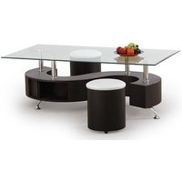 Meeting soffbord med sittpuffar - Wenge Meeting soffbord med sittpuffar - Wenge