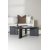 Table basse Rogaland 100 x 100 cm - Mocca