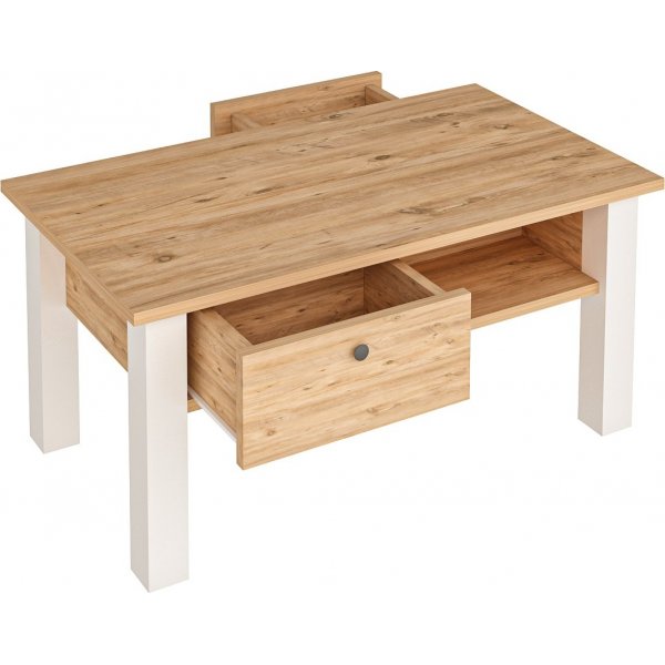 Lisbon soffbord 90 x 50 cm - Beige Lisbon soffbord 90 x 50 cm - Beige