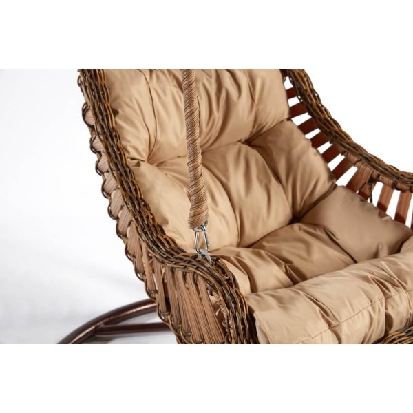 Alcazar hngstol - Brun + Flckborttagare fr mbler