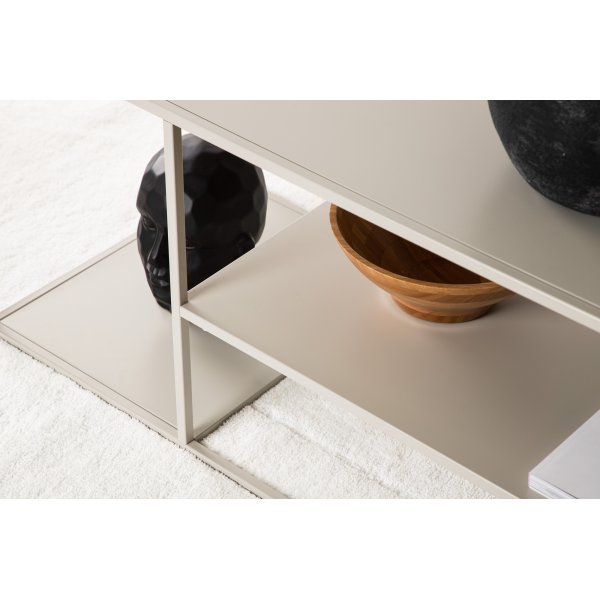 Table basse Trène 120 x 50 cm - Beige Table basse Trène 120 x 50 cm - Beige