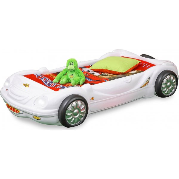 Bobo racerbil barnsng- Valfri frg!