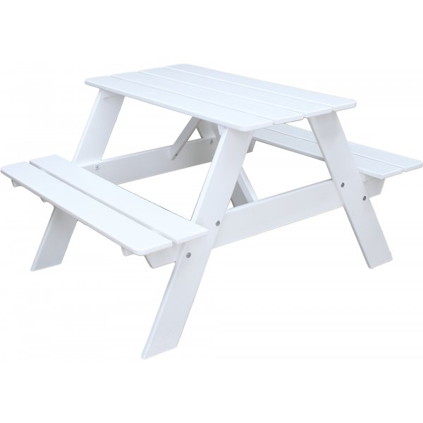 Mini Rasta bnkset fr barn - Vit + Textilrengring fr mbler