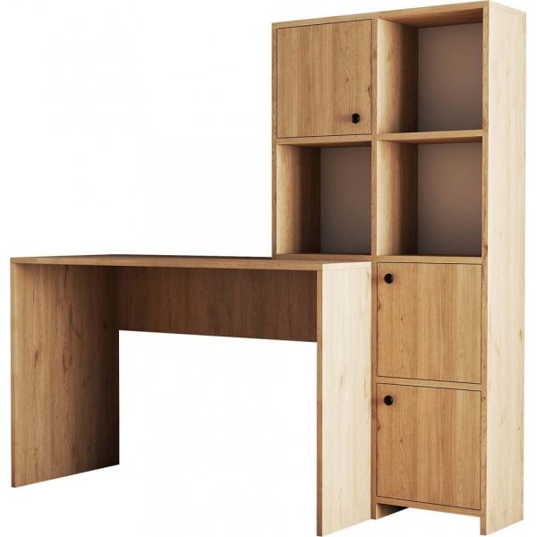 Silence bureau 156,8 x 51,5 cm, rechts - Eiken