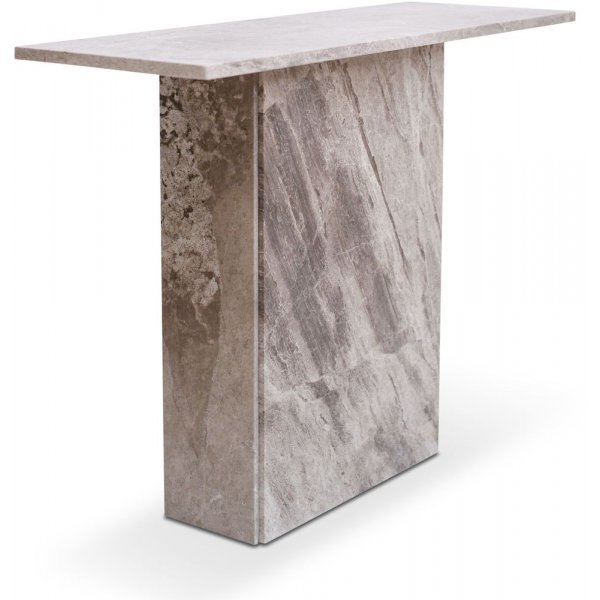 Level konsolbord i marmor 100 x 35 cm