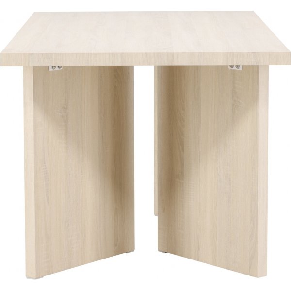 Bassholmen matbord 180 x 90 cm - Whitewash