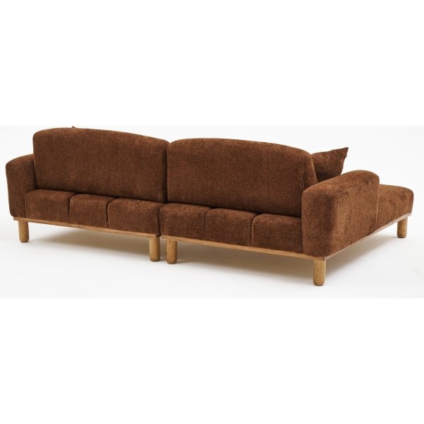 Reims divansoffa vänster - Brun Reims divansoffa vänster - Brun