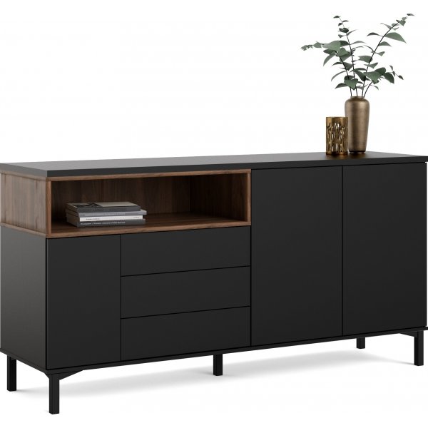 Buffet Roomer - Noir/noyer Buffet Roomer - Noir/noyer