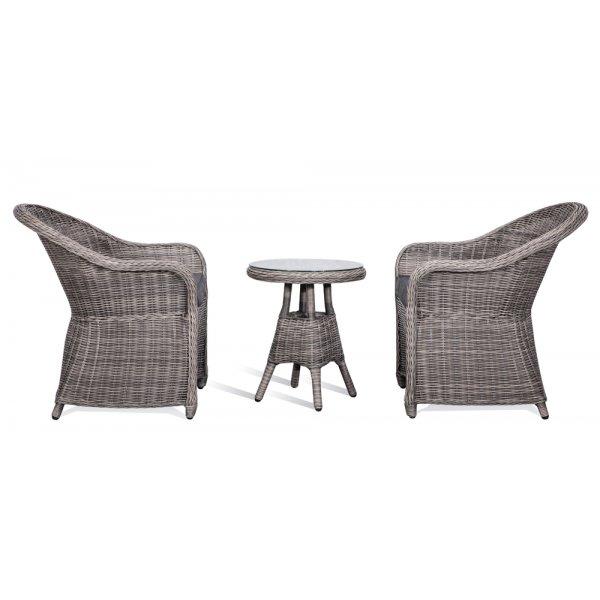 Mariestad utemöbelgrupp - Bord & 2 st fåtöljer Mariestad utemöbelgrupp - Bord & 2 st fåtöljer