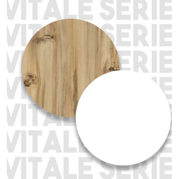 Vitale skåp 2 - Valnöt/vit Vitale skåp 2 - Valnöt/vit