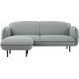 Soffa Catta med fotpall - 200 cm