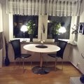 Kundbild Ibiza matbord ø110 cm - Vit/krom