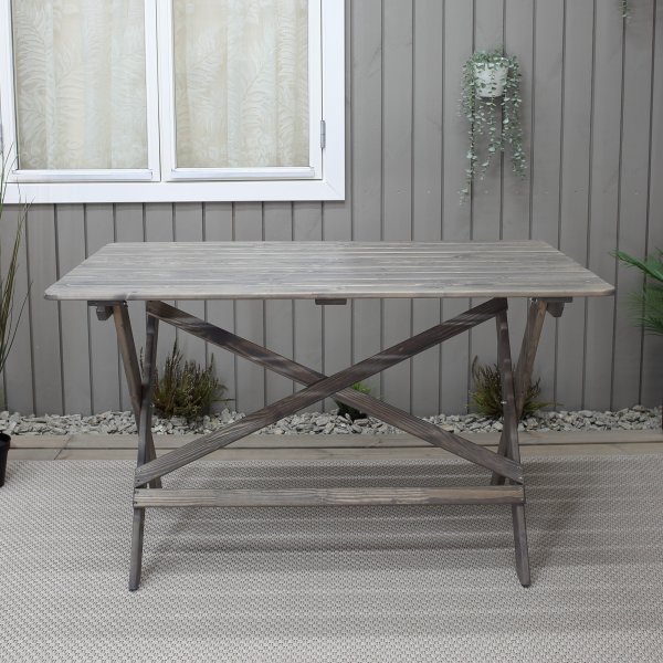 Knohult matbord 125 cm - Grå Knohult matbord 125 cm - Grå