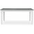 Table  manger Fr 140 cm - Blanc/Gris