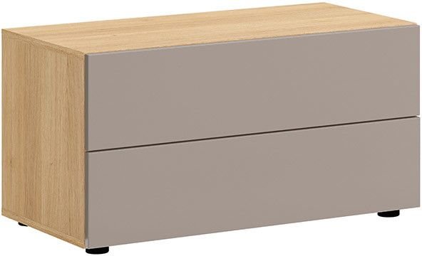 Sokrates TV-bänk - Grå/ek Sokrates TV-bänk - Grå/ek