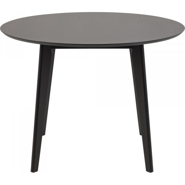 Table à manger Roxby Ø105 cm - Noir Table à manger Roxby Ø105 cm - Noir
