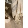 Bondi pld 130x170 cm - Beige/mrkgrn/vit
