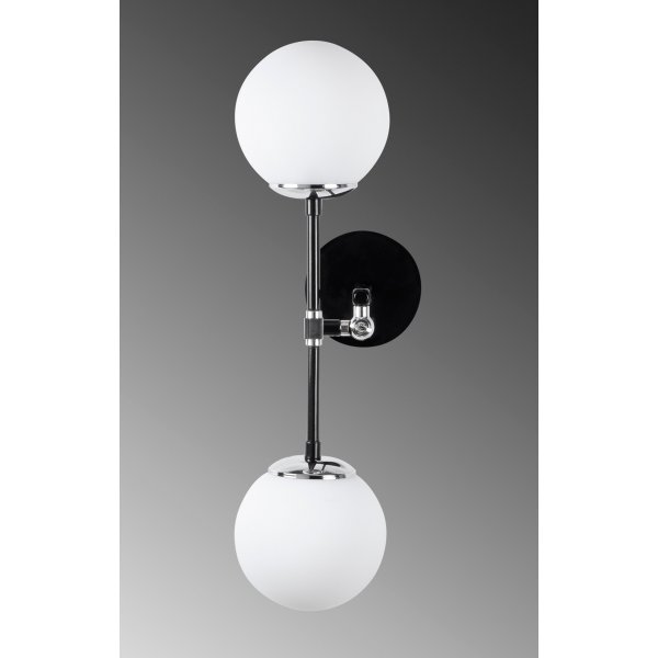 Lorea wandlamp 2 - Zwart