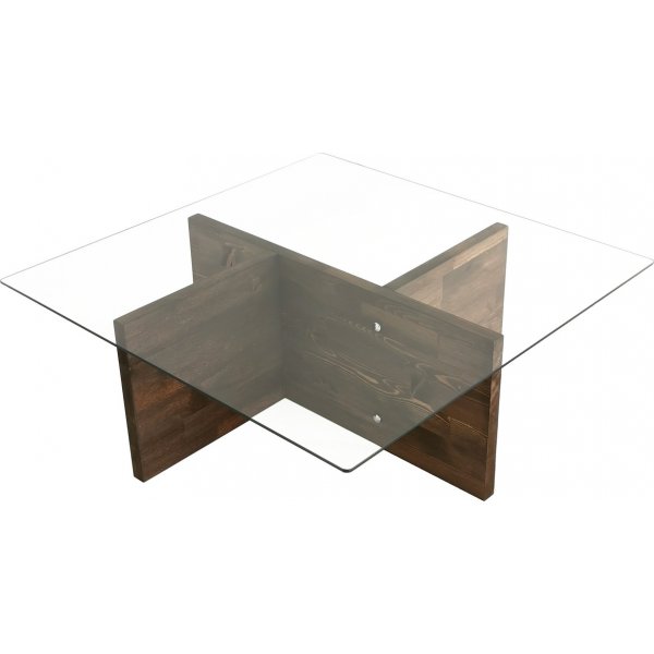 Glory soffbord 90 x 90 cm - Valnöt Glory soffbord 90 x 90 cm - Valnöt