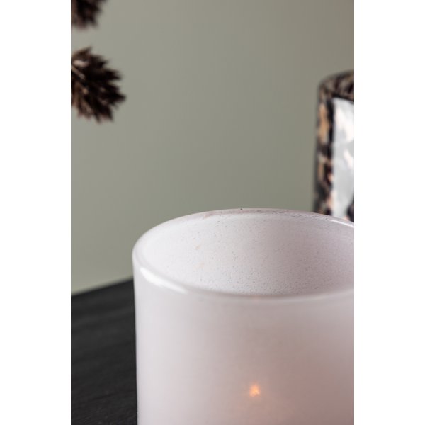 Glora lykta Ø10 cm - Ljusrosa Glora lykta Ø10 cm - Ljusrosa