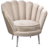 Venus fåtölj - Beige sammet Venus fåtölj - Beige sammet