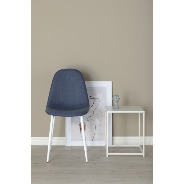 Chaise de salle à manger Bridge - Bleu/blanc Chaise de salle à manger Bridge - Bleu/blanc