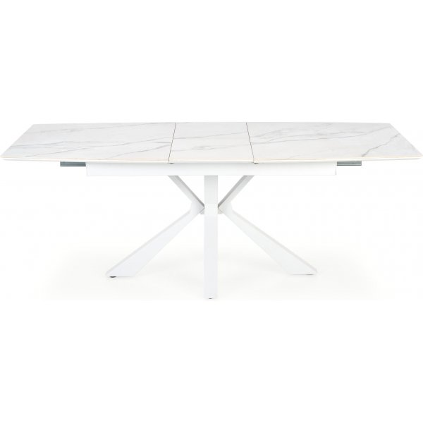Table à manger Ontario 160-200 x 89 cm - Blanc Table à manger Ontario 160-200 x 89 cm - Blanc