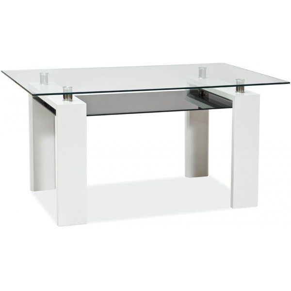 Bord Clemson A vit lack 150x90 (H1)