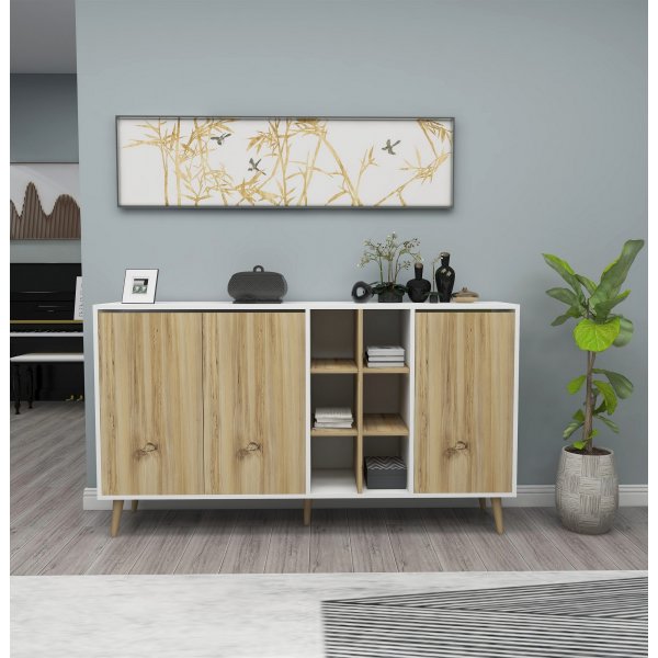 Buffet table - Chne/blanc