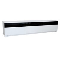 Base TV-bänk 200 Vit HiGloss Base TV-bänk 200 Vit HiGloss