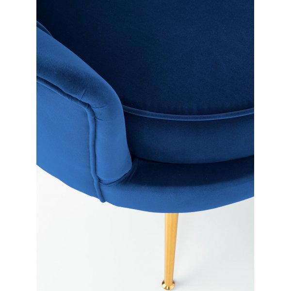 Fauteuil Aromati - Bleu/or Fauteuil Aromati - Bleu/or
