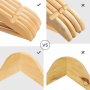 Kldgalge, tr, 44,5 cm, 20-pack - Beige/rosa